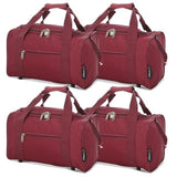 5 Cities (35x20x20cm) Hand Luggage Holdall Flight Bag (x4 Set)