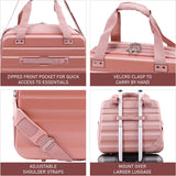 Aerolite Easyjet Maximum Size 45x36x20cm New Summer 2025 Hand Cabin Luggage Approved Hard Shell Travel Carry On Holdall Shoulder Under Seat Flight Bag with 2 Year Warranty