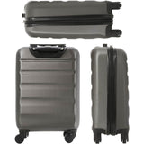 Aerolite Ryanair Bundle (55x35x20cm) Lightweight ABS Hard Shell Cabin Suitcase + (40x20x25cm) Ryanair MAXIMUM Sized Holdall Cabin Bag