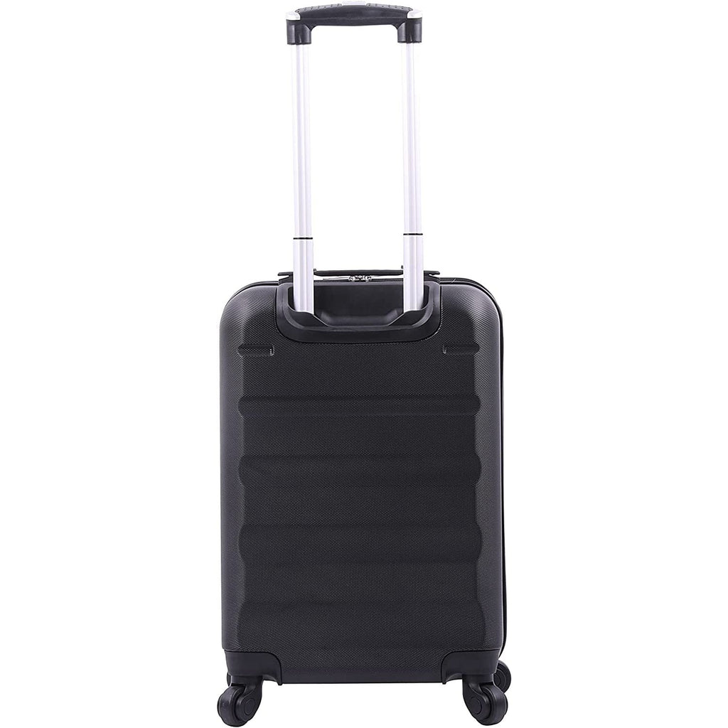 Aerolite 55x35x25cm Hard Shell Carry On Hand Cabin Luggage Suitcase wi ...