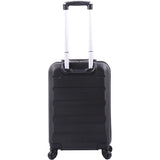 Aerolite 55x35x25cm Hard Shell Carry On Hand Cabin Luggage Suitcase with 4 Wheels, Max Size for Air Europa Air France Alitalia KLM & Transavia