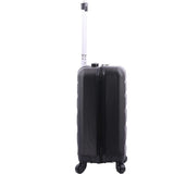 Aerolite 55x35x25cm Hard Shell Carry On Hand Cabin Luggage Suitcase with 4 Wheels, Max Size for Air Europa Air France Alitalia KLM & Transavia