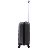 Aerolite 55x35x25cm Hard Shell Carry On Hand Cabin Luggage Suitcase with 4 Wheels, Max Size for Air Europa Air France Alitalia KLM & Transavia