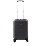 Aerolite 55x35x25cm Hard Shell Carry On Hand Cabin Luggage Suitcase with 4 Wheels, Max Size for Air Europa Air France Alitalia KLM & Transavia