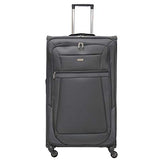 Aerolite Reinforced Super Strong and Light 4 Wheel Lightweight Cabin & Hold Luggage Suitcase, Approved for Ryanair easyJet British Airways & More, 10 Year Guarantee