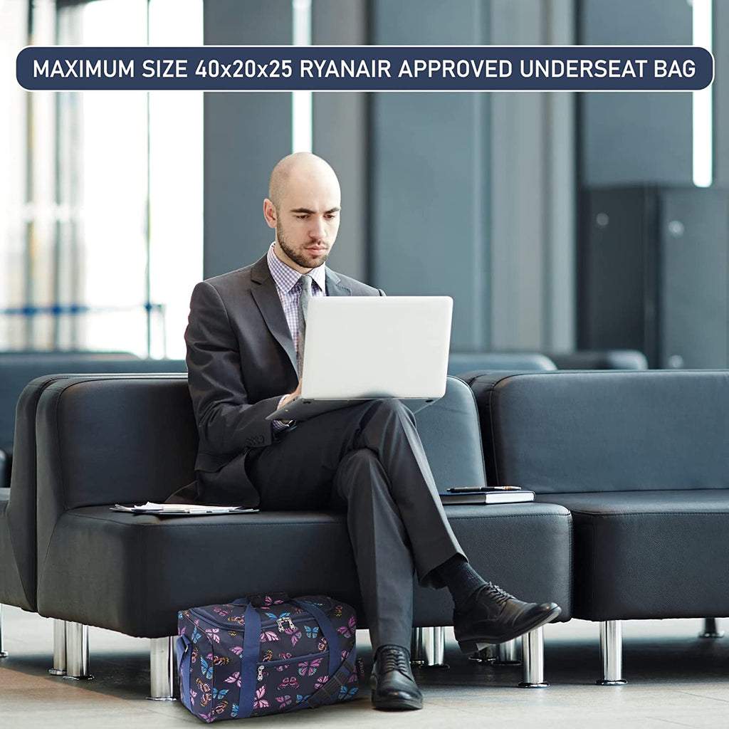 Ryanair Approved Cabin Bag 40x20x25 Under seat Carry On Travel Hand
