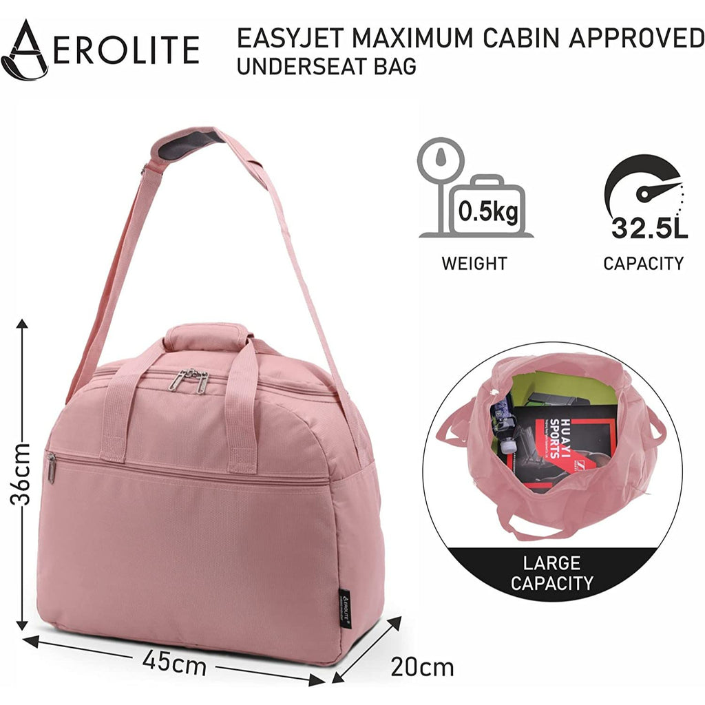 Aerolite Easyjet Maximum (45x36x20cm) New and Improved 2024 Size Holda
