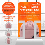 Aerolite easyJet Maximum (45x36x20cm) New and Improved 2023  Size Holdall Cabin Luggage Under Seat Flight Bag, 5 Years Of Warranty