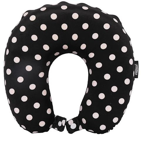 Travel Pillow Neck Memory Foam Cushion Polka Dots