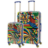 Aerolite Lightweight Polycarbonate Hard Shell Luggage Set (Cabin + Large)