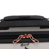 Aerolite (55x35x20cm) Premium Hard Shell Lightweight Hand Cabin Luggage, Approve For Ryanair (Priority Boarding), easyJet, British Airways, Flybe, Lufthansa & Many More!