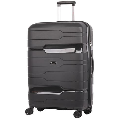 Aerolite (75x54x30cm) Large Premium Hard Shell Cabin Hand Luggage with Built In TSA Combination Lock