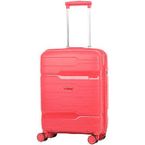 Aerolite Premium Hard Shell Cabin Hand Luggage Set with Built In TSA Combination Lock (Cabin + Large)