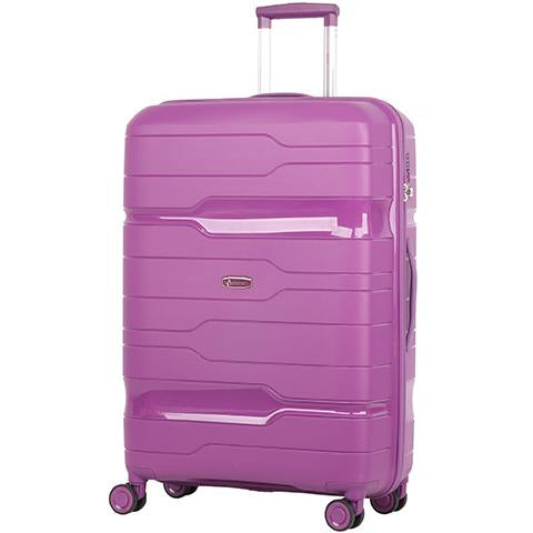 Aerolite (75x54x30cm) Large Premium Hard Shell Cabin Hand Luggage with Built In TSA Combination Lock