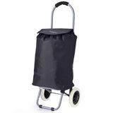 Hoppa Mini (47x32x23cm) Lightweight Wheeled Shopping Trolley - Black