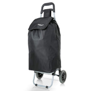 Hoppa Lightweight Shopping Trolley 2024 Model Folding 2 Wheel Large Capacity Shopper, 47 Litre