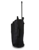 5 Cities (55x35x20cm) Lightweight Cabin Hand Luggage Set (Black + Rose Gold)