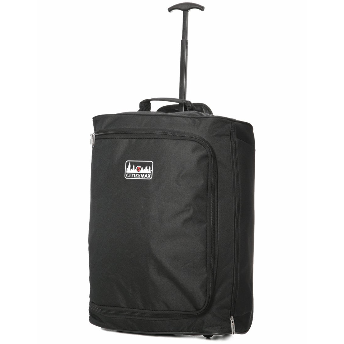 5 Cities (55x40x20cm) Lightweight Cabin Hand Luggage and (40x20x25cm) Holdall Flight Bag