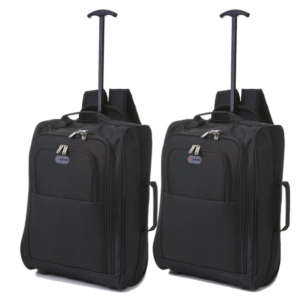 5 Cities Lightweight Cabin Hand Luggage Fits easyJet Ryanair