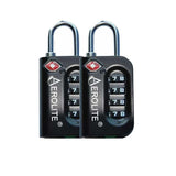 5 Cities (55x35x20cm) Lightweight Cabin Hand Luggage and TSA Padlock