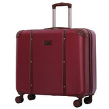 Aerolite (65.5x64x31cm) Vintage Trunk Style Hard Shell Suitcase