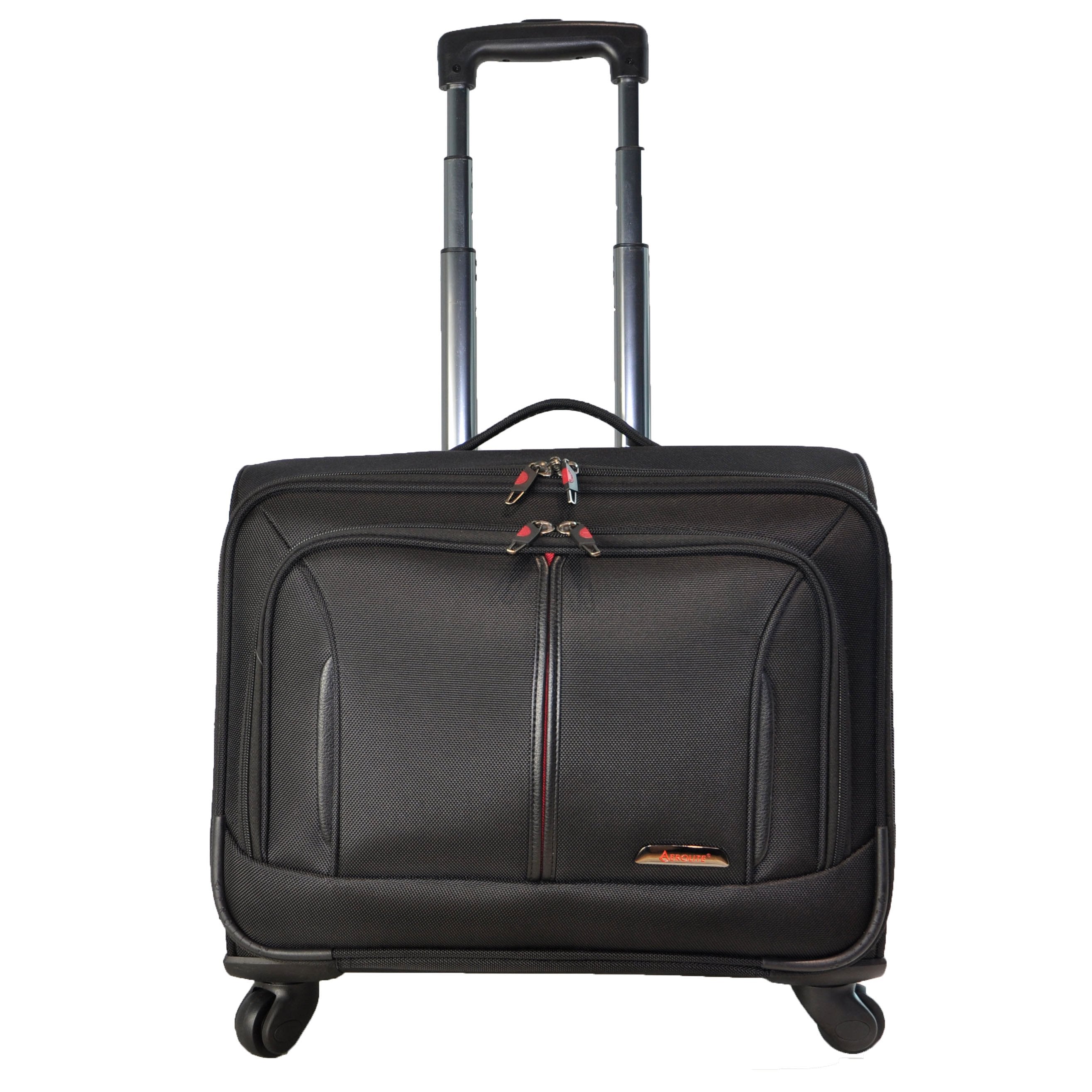 Aerolite (45x45x23cm) Executive Mobile Business Cabin Hand with Luggage Rolling Laptop Bag