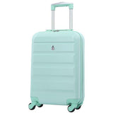 Aerolite 55cm Lightweight Hard Shell 4 Wheel Cabin Suitcase (55x35x20cm) , Approved for Ryanair (Priority), easyJet (plus/flexi), British Airways, Virgin Atlantic, and More