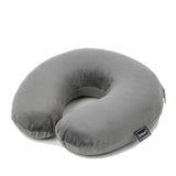 Aerolite (55x40x20cm) Lightweight Cabin Hand Luggage with Grey Neck Pillow | 2 Wheels