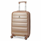 Aerolite 55cm Lightweight Hard Shell 4 Wheel Cabin Suitcase (55x35x20cm) , Approved for Ryanair (Priority), easyJet (plus/flexi), British Airways, Virgin Atlantic, and More