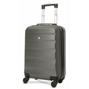 Aerolite 55cm Lightweight Hard Shell 4 Wheel Cabin Suitcase (55x35x20cm) , Approved for Ryanair (Priority), easyJet (plus/flexi), British Airways, Virgin Atlantic, and More