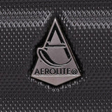 Aerolite (40x20x25cm) Ryanair Maximum Cabin Hand Luggage Holdall Bag, ABS Hard Shell Hybrid Protection With Dual Zip